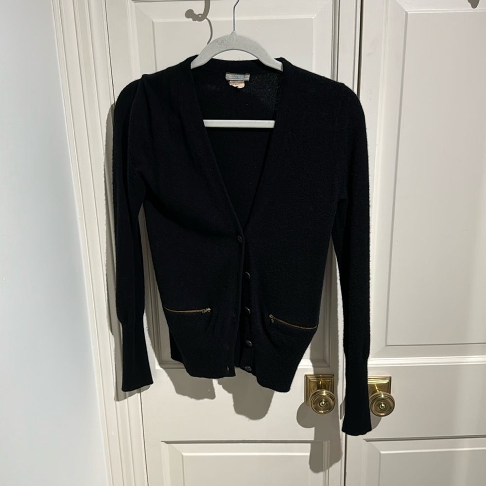 J crew cashmere cardigan